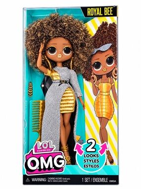 L.O.L. Surprise! Royal Bee Doll - Gold, Brown & Silver
